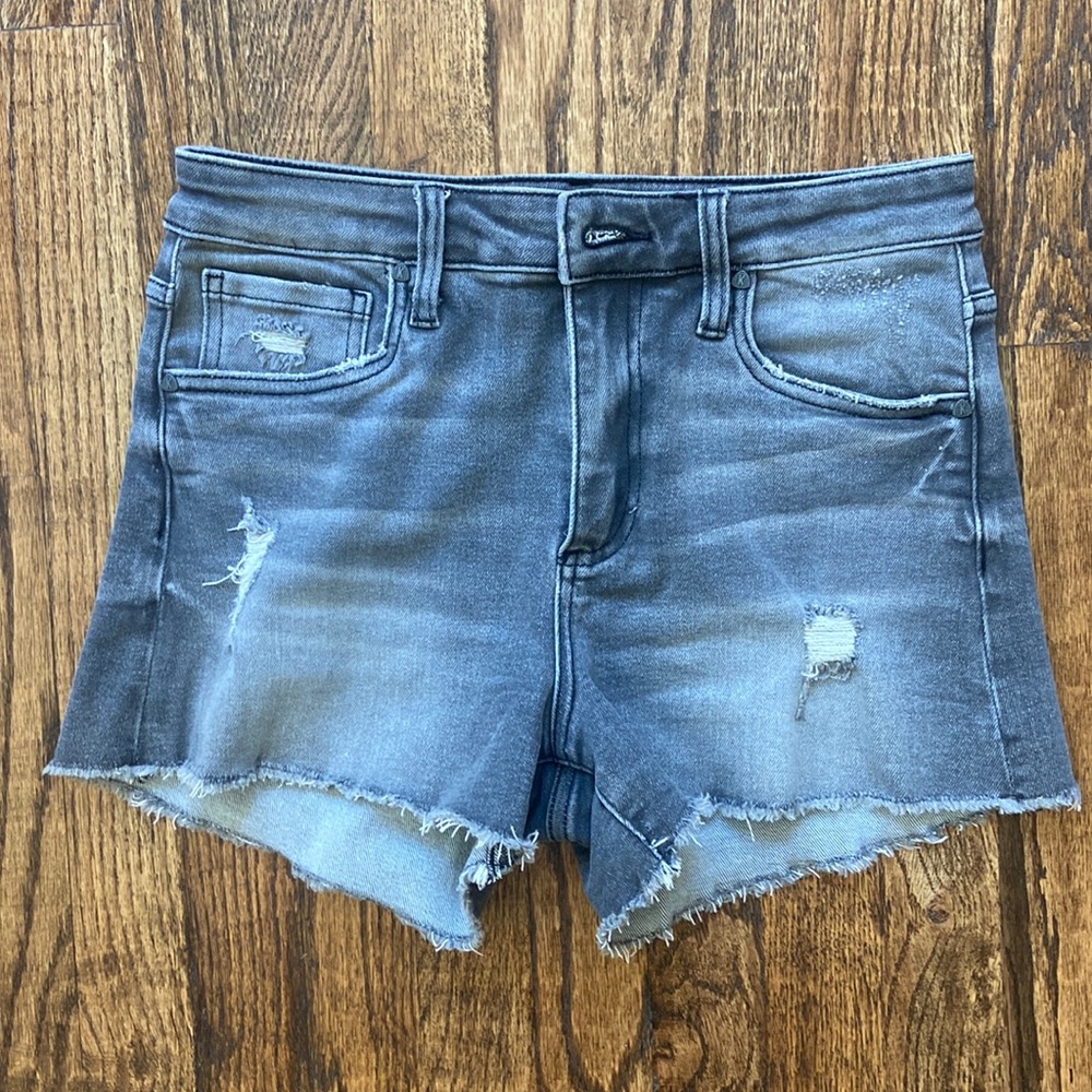 Kut from the Kloth Grey Denim Shorts